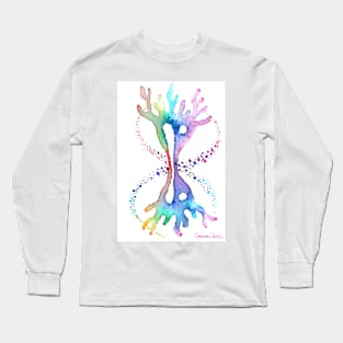 Colorful dividing cells Long Sleeve T-Shirt